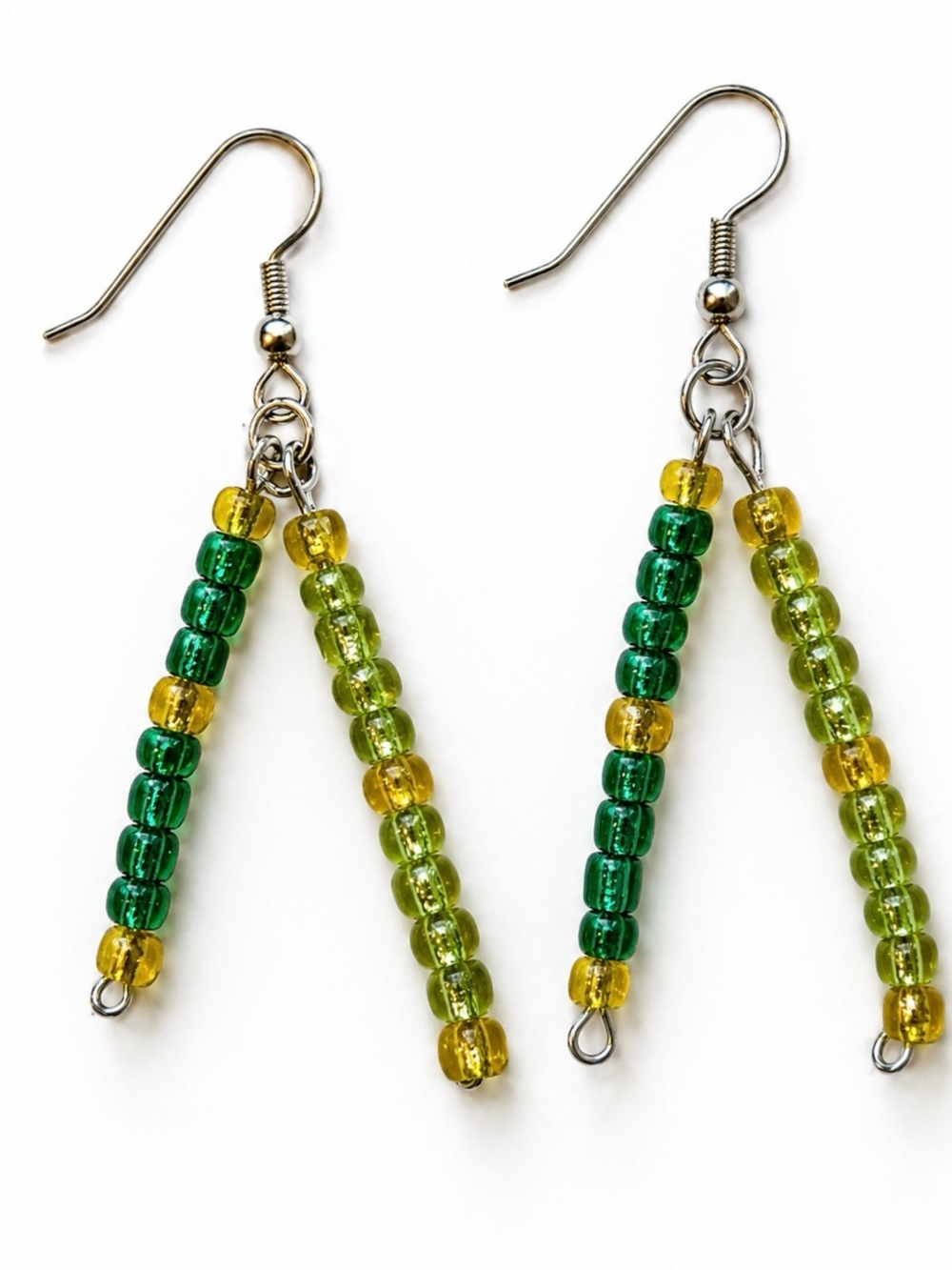 Handmade Beaded Dangle Earrings Set Women Boho Jewelry Bundle Mixed Lot - Picture 5 of 11